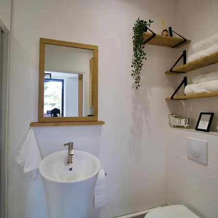 Apartment -studio Lumineux-clim-parking-metro A 80 Metres- *